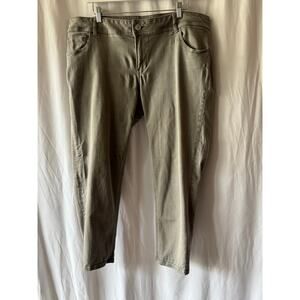 Lane Bryant Genius Fit Ankle Jeans – Size 18 – Gray Stretch Denim